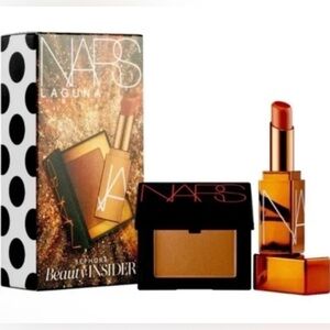 NARS Laguna Bronzer & Coral-Orange Lipstick Duo